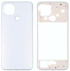 tel-szalk-1929692826 Oppo A15 / A15s / A35 fehér középső keret (tel-szalk-1929692826)