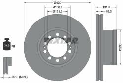 TEXTAR Disc frana TEXTAR 93291200 (93291200) - automobilus