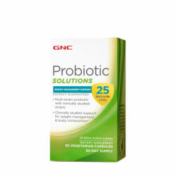 GNC Probiotic suport pentru controlul greutatii 25 miliarde culturi vii, 30cps, GNC