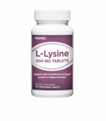 GNC L-Lysine 500mg, 100tab, GNC