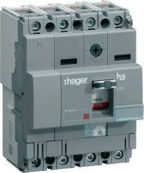 Hager HCA161H x160 kioldó nélküli kapcsoló, 4P, 160A (HCA161H)