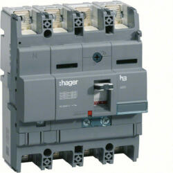 Hager HNB101H x250 TM kompakt megszakító, 4P, 100A, 40kA (HNB101H)