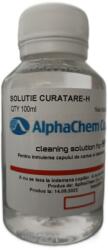 Alphachem Flacon Solutie de curatare cu nivel mare de actionare AlphaChem Compatibil Canon BCI-1302BK Negru 100ml pentru inmuierea capului de cartus si desfundarea duzelor , 1buc Cdr Maxell cu plic