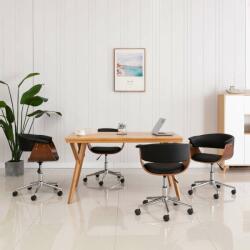 vidaXL 4 db forgó műbőr étkezőszék (3054873/76/79)