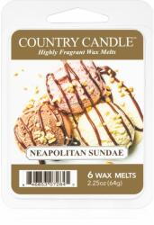Country Candle Neapolitan Sundae ceară pentru aromatizator 64 g