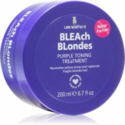 Lee Stafford Bleach Blondes Purple reign маска неутрализиращ жълтеникавите оттенъци 200ml