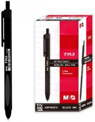 M&G Pix cu bila, semi-gel cu scriere neteda, negru, 0.7mm, M&G ABPW3072110700H