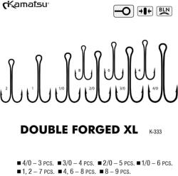 Kamatsu Ancora dubla KAMATSU XL K-333, Nr. 2/0, 5buc/plic (517600320)