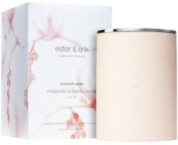ester & erik Lumânare aromată Magnolie și coacăză neagră - Ester & Erik Scented Candle Magnolia & Blackcurrant № 51 350 g