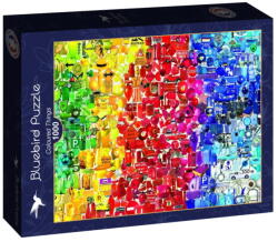 Bluebird Puzzle 1000 db-os puzzle - Coloured Things (90274) (90274)