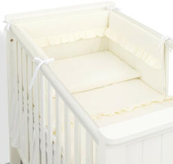 MT Textil MTT Wavy 3 részes ágyneműhuzat szett (100x135cm) - Ekrü