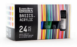 Liquitex Basics akrilfesték készlet - 24x22 ml