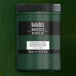 Liquitex Basics akrilfesték, 946 ml - 224, hooker's green hue permanent
