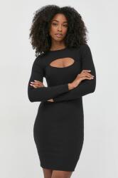 GUESS ruha LANA fekete, mini, testhezálló, WBBK86 KB9E2 - fekete L