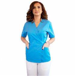 Lotus Bluza kimono cu maneca scurta Lotus 3, BBC, stretch, albastru deschis