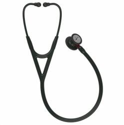 3M Littmann Stetoscop 3M Littmann® Cardiology IV, Negru complet/rosu (Black/Black/Red)
