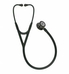 3M Littmann Stetoscop 3M Littmann® Cardiology IV, Negru/sampanie, capsula fumurie (Black/Champagne/High-Polish Smoke)