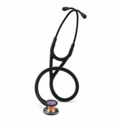 3M Littmann Stetoscop 3M Littmann® Cardiology IV, Negru, capsula curcubeu (Black/Rainbow)