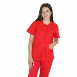 Lotus Bluza asimetrica cu capse Lotus 2, rosu