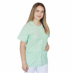 Lotus Bluza asimetrica cu capse Lotus 3 BBC, stretch, verde menta
