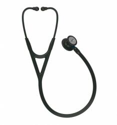 3M Littmann Stetoscop 3M Littmann® Cardiology IV, Negru complet/albastru (Black/Black/Blue)