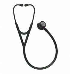 3M Littmann Stetoscop 3M Littmann® Cardiology IV, Negru/violet, capsula neagra (Black/Violet/Black)