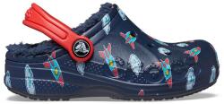 Crocs Kids Baya Lined Printed Clog T Gyerek papucs (207653-4BA C7)