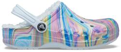 Crocs Kids Baya Lined Printed Clog K Gyerek bélelt papucs (207654-4KV J3)