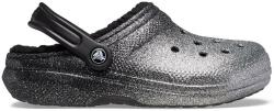 Crocs Classic Glitter Lined Clog női bélelt papucs (205842-067 M6W8)