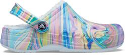 Crocs Baya Lined Printed Clog női-férfi bélelt papucs (205975-4KV M8W10)