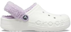 Crocs Baya Lined Fuzz Strap Clog bélelt papucs (206633-577 M4W6)