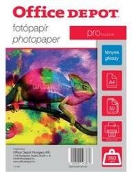 Office Depot Pro A4 260g fényes 50db fotópapír (OFFICE_DEPOT_OD112261) (OFFICE_DEPOT_OD112261)