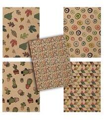 Patria ECO Nature A4 40lapos kockás vegyes színű füzet (P1111-1692) (P1111-1692)