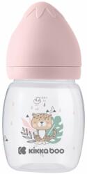 KikkaBoo Бебешко шише с широко гърло KikkaBoo Clouds - Savanna, 180 ml, Pink (31302020095) - ozone