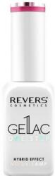REVERS COSMETICS Lac de unghii Gellac 1 Step, Hybrid Effect, Non UV, Revers, 06 Roz intens, 10 ml (RVGELAC06)