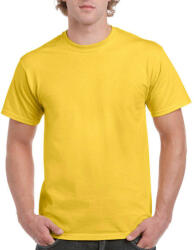 Gildan Csomag akciós póló (minimum 3 db) Uniszex póló Rövid ujjú Gildan Ultra Cotton Adult T-Shirt - L, Daisy (százszorszép sárga)