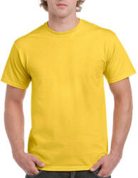 Gildan Uniszex póló Rövid ujjú Gildan Ultra Cotton Adult T-Shirt - L, Daisy (százszorszép sárga)