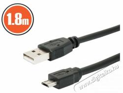 PRC USB 2.0 A - B micro 1, 8m kábel - digitalko