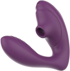 Paloqueth Dual Stimulation Clitoral and G-Spot Vibrator Purple Vibrator