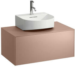 Laufen SONAR Fiók elem, 1 fiók, 816341, 816342 mosdókhoz, kivágással középen, Lakkozott réz 77.5X34X45.5 - H4054410340411 (H4054410340411)