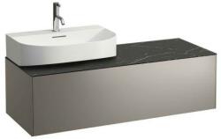 Laufen SONAR Fiók elem, 1 fiók, 816341, 816342 mosdókhoz, bal / jobb oldali kivágással, Titán és Nero Marquina 117.5X34X45.5 - H4054520341421 (H4054520341421)