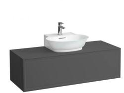 Laufen THE NEW CLASSIC Fiók elem 1200, 1 fiók, kivágással középen, 816852 kézmosóhoz, Traffic Grey 120X34.5X45.5 - H4060230856271 (H4060230856271)