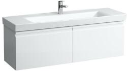 Laufen PRO S Alsószekrény és finoman záródó mechanizmussal, 814968 tip. mosdóhoz, 2 fiókkal és belső fiókkal, Sokszínű 126X39X45 - H4835720969991 (H4835720969991)