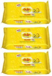 Dalin Set 3 x 120 Servetele Umede Dalin Soft Clean, pentru Copii (3xAAMDLSE025)