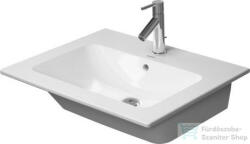 Duravit ME BY STARCK 63x49 cm-es bútorral aláépíthető mosdó Wondergliss bevonattal 23366300001 (23366300001)