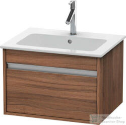 Duravit KETHO mosdó alá építhető 600x475 mm-es 1 fiókos alsószekrény 233663 mosdóhoz, Natural Walnut Decor KT641807979 (KT641807979)