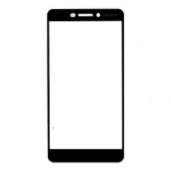 Nokia 6.1 üveg előlap, plexi ablak, fekete OEM