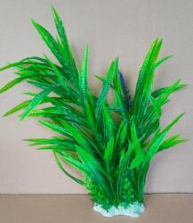 Plantă verde artificială de acvariu alge marine cu frunze luxuriante (40-50 cm)