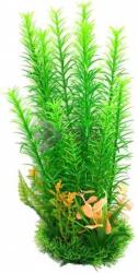 Plantă de acvariu verde cu tulpină lungă și plantă de acvariu cu flori galbene (29 cm)