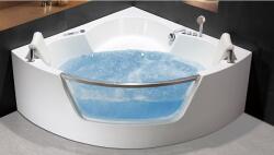  Wellis Tivoli E-Drive TOUCH 150x150 cm hidromasszázs kád Flipper csapteleppel WK00127